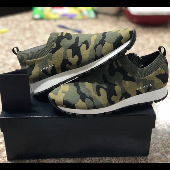 NIB Prada Slip-On Fabric upper/rubber sole. - Picture 3 of 7